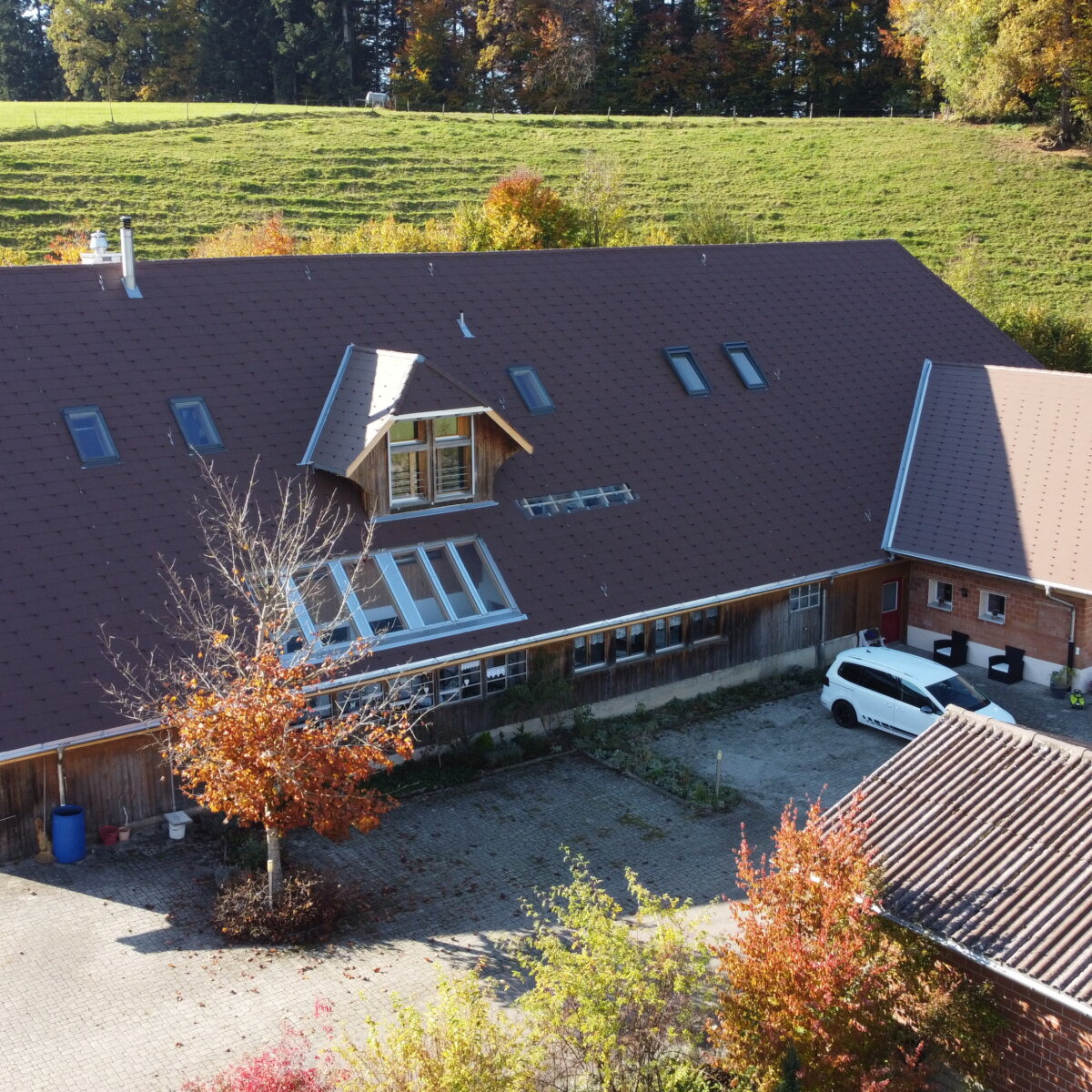 Dach daemmen sanierung bauernhaus