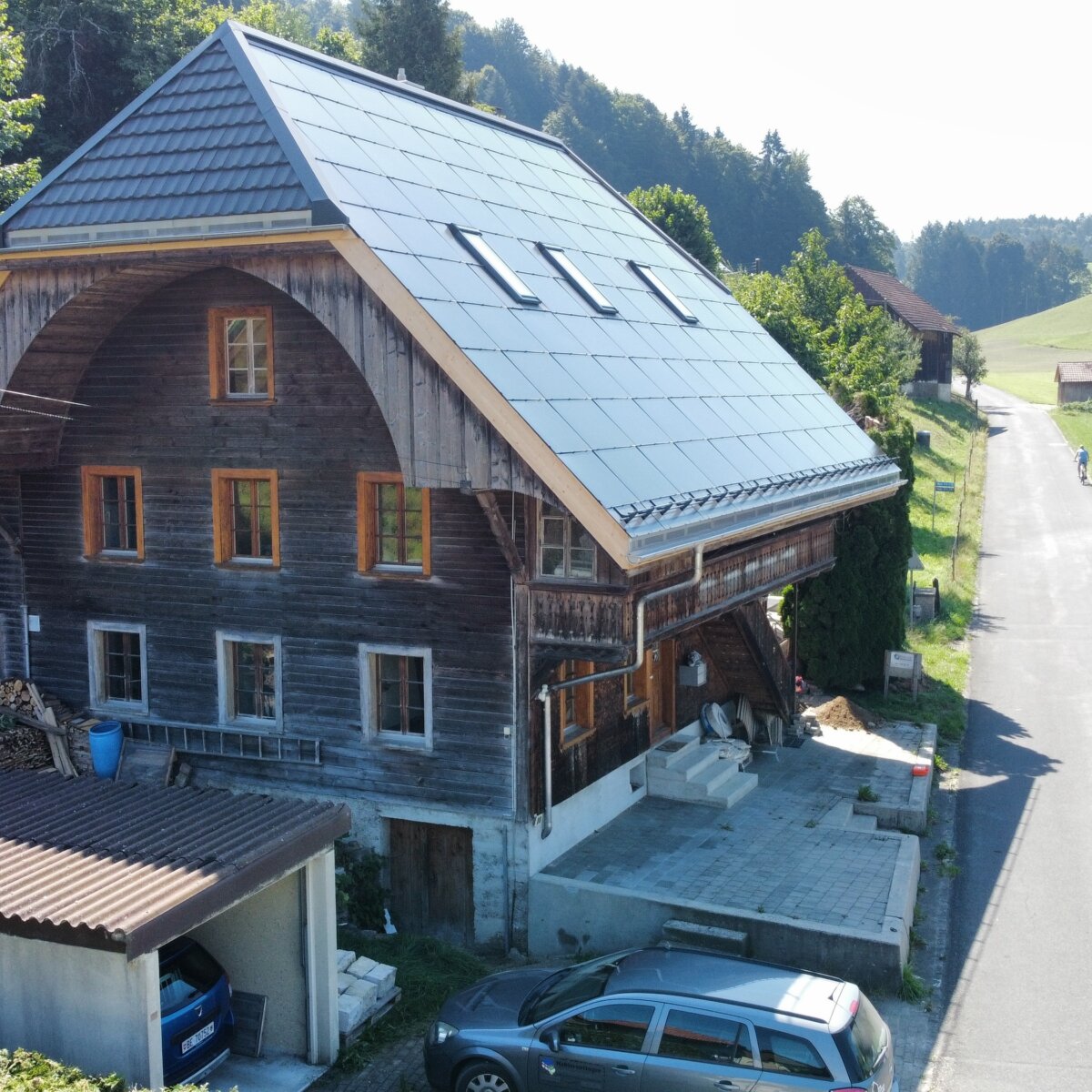 Sanierung dach daemmen krueppelwalmdach