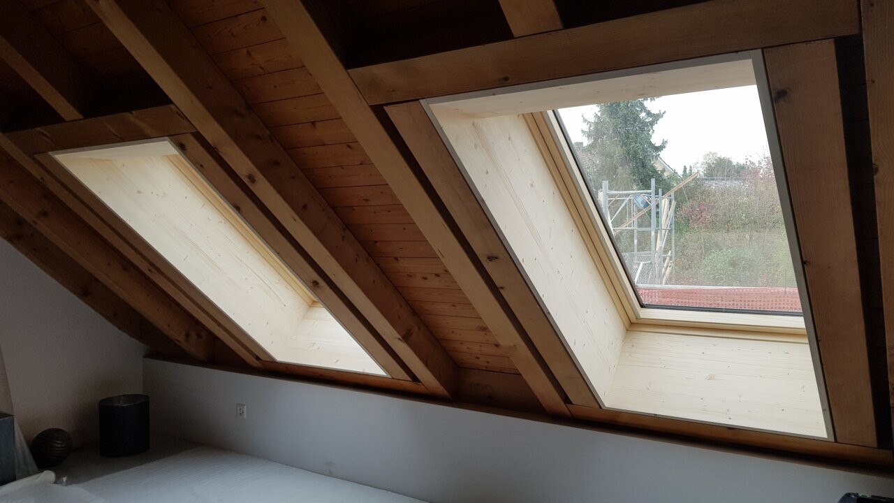 Dachfenster service austausch neue dachfensterfutter