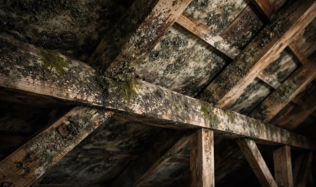 Schimmel im Dachstuhl